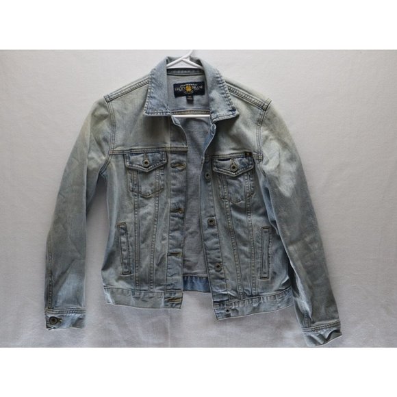 Lucky Brand Jackets & Blazers - Lucky Brand Womens Jean Jacket XS Blue Denim Light Wash Coat